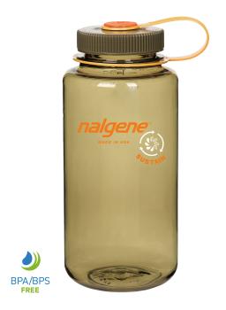 NALGENE TRINKFLASCHE WEITHALS 1 LITER OLIV
